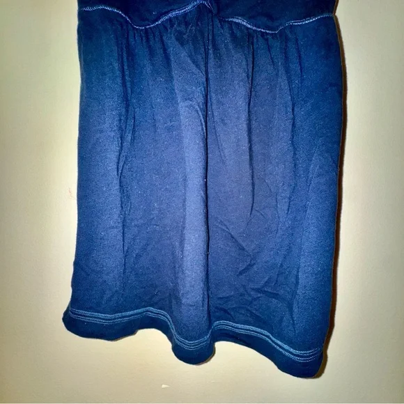 Y2K Abercrombie & Fitch Navy Dark Blue Babydoll Camisole - Picture 4 of 11